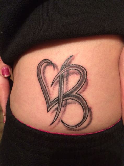 b design tattoo